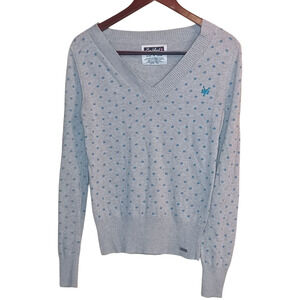 Women's Zoo York Medium Gray & Blue Sweater